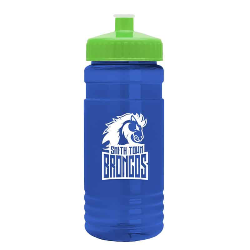 Custom Garyline® Groove Tritan® Bottle with Push-Pull Lid - 20 oz. - 1