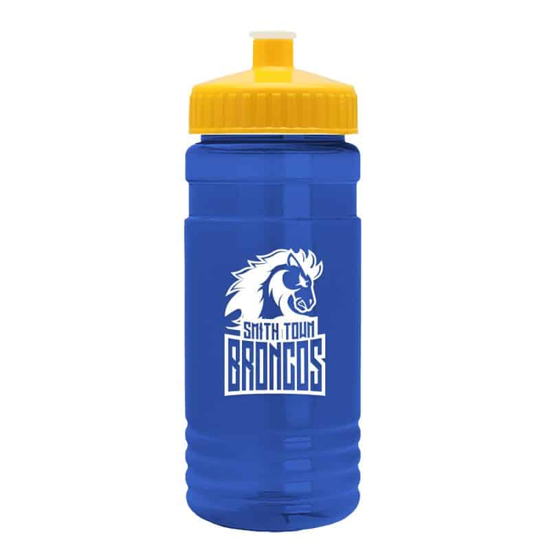 Custom Garyline® Groove Tritan® Bottle with Push-Pull Lid - 20 oz. - 3