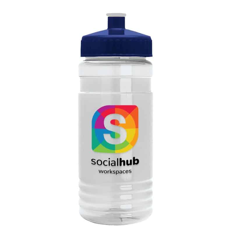 Custom Garyline® Groove Tritan® Bottle with Push-Pull Lid - 20 oz. - 5