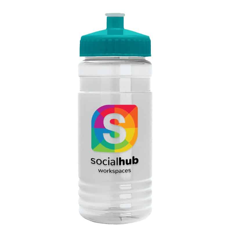 Custom Garyline® Groove Tritan® Bottle with Push-Pull Lid - 20 oz. - 6