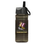 Custom Garyline® Groove Tritan® Bottle with Ring-Straw Lid - 20 oz. - 1