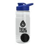 Custom Garyline® Groove Tritan® Shaker Bottle with Drink-Thru Lid and Mixing Ball - 20 oz. - 2