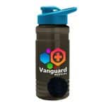 Custom Garyline® Groove Tritan® Shaker Bottle with Drink-Thru Lid and Mixing Ball - 20 oz. - 3