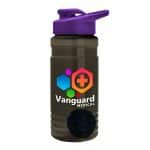 Custom Garyline® Groove Tritan® Shaker Bottle with Drink-Thru Lid and Mixing Ball - 20 oz. - 5