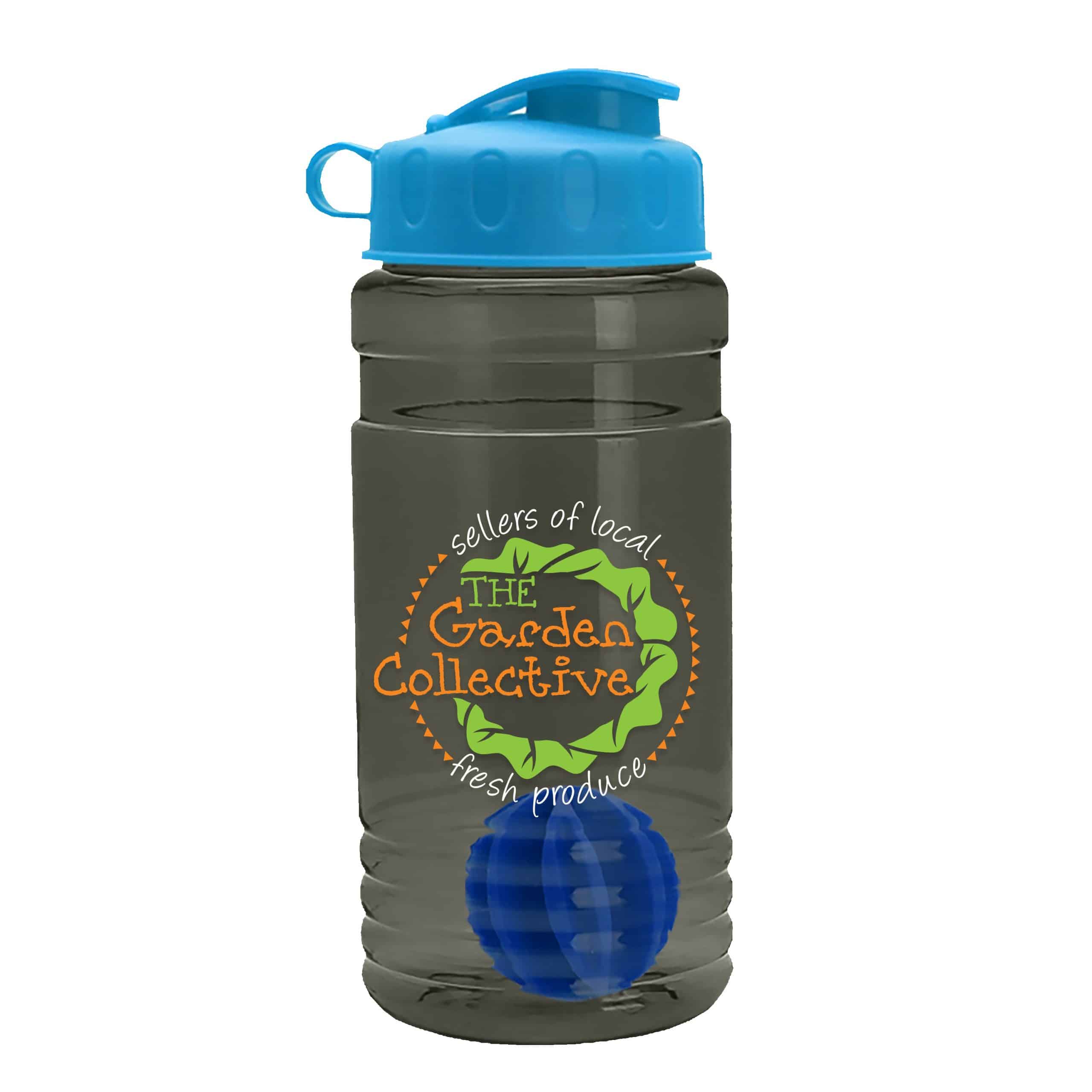 Custom Garyline® Groove Tritan® Shaker Bottle with Flip-Top Lid and Mixing Ball - 20 oz. - 2