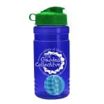 Custom Garyline® Groove Tritan® Shaker Bottle with Flip-Top Lid and Mixing Ball - 20 oz. - 4