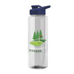 Custom Garyline® Guzzler Bottle with Drink-Thru Lid - 32 oz. - 1
