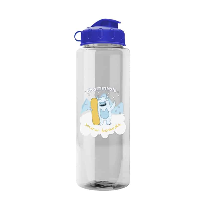 Custom Garyline® Guzzler Bottle with Flip Lid - 32 oz. - 1