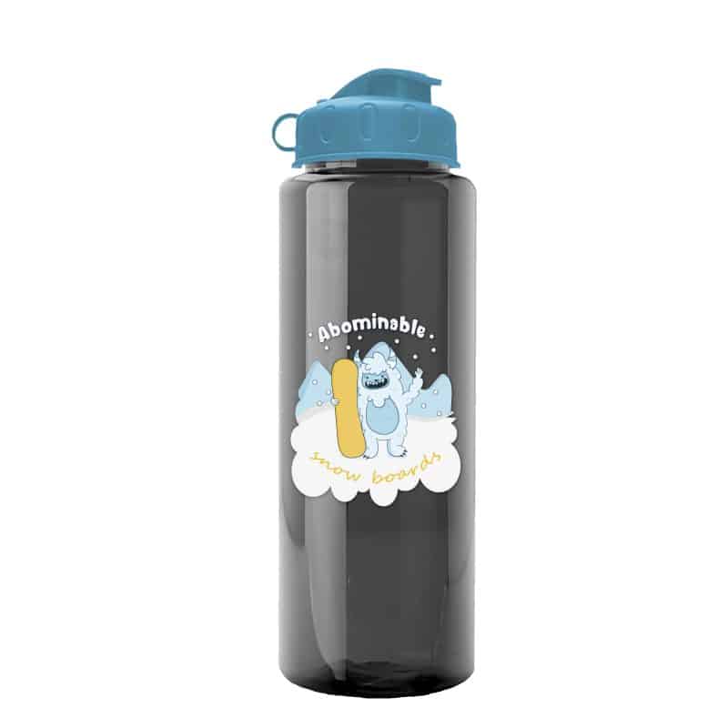 Custom Garyline® Guzzler Bottle with Flip Lid - 32 oz. - 2