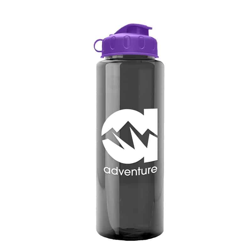 Custom Garyline® Guzzler Bottle with Flip Lid - 32 oz. - 3
