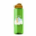 Custom Garyline® Guzzler Bottle with Flip Lid - 32 oz. - 6
