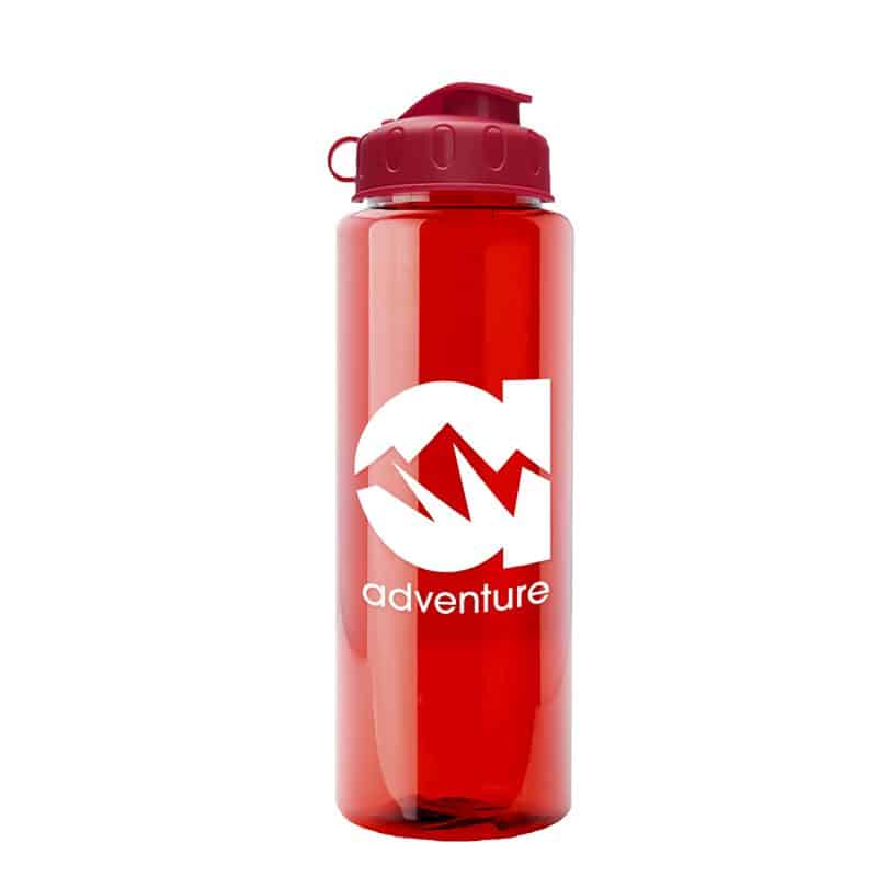 Custom Garyline® Guzzler Bottle with Flip Lid - 32 oz. - 7