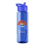 Custom Garyline® Guzzler Bottle with Flip-Straw Lid - 32 oz. - 5