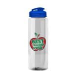 Custom Garyline® Guzzler Bottle with Flip-Top Lid - 32 oz. - 1