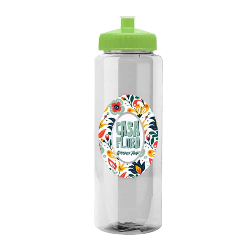 Custom Garyline® Guzzler Bottle with Push-Pull Lid - 32 oz. - 1