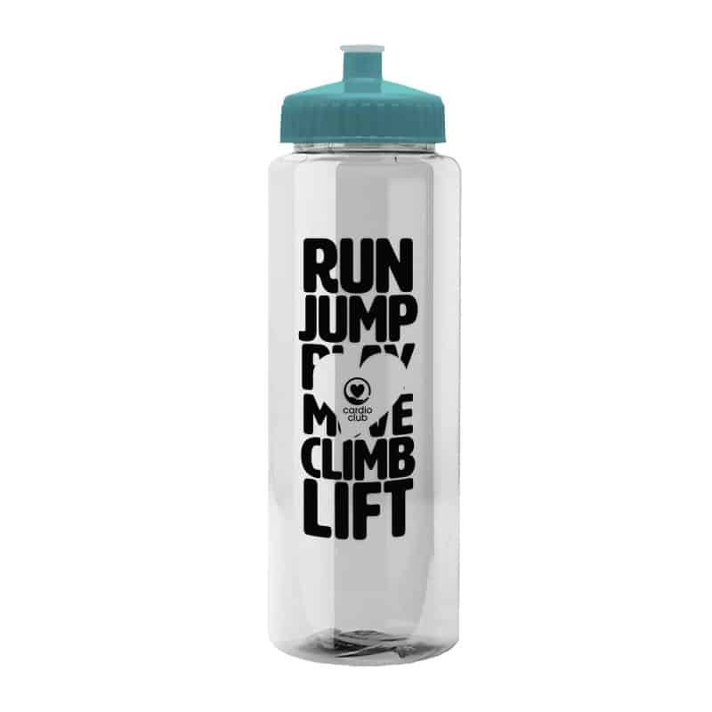 Custom Garyline® Guzzler Bottle with Push-Pull Lid - 32 oz. - 2