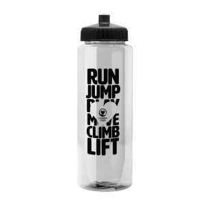 Custom Garyline® Guzzler Bottle with Push-Pull Lid - 32 oz.