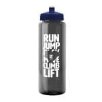 Custom Garyline® Guzzler Bottle with Push-Pull Lid - 32 oz. - 4
