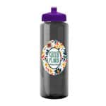 Custom Garyline® Guzzler Bottle with Push-Pull Lid - 32 oz. - 5