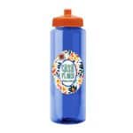 Custom Garyline® Guzzler Bottle with Push-Pull Lid - 32 oz. - 7