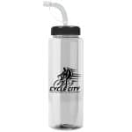 Custom Garyline® Guzzler Bottle with Straw Lid - 32 oz.