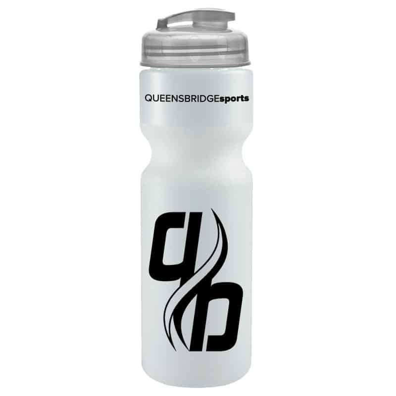 Custom Garyline® Journey Bike Bottle with Flip-Top Lid - 28 oz. - 3