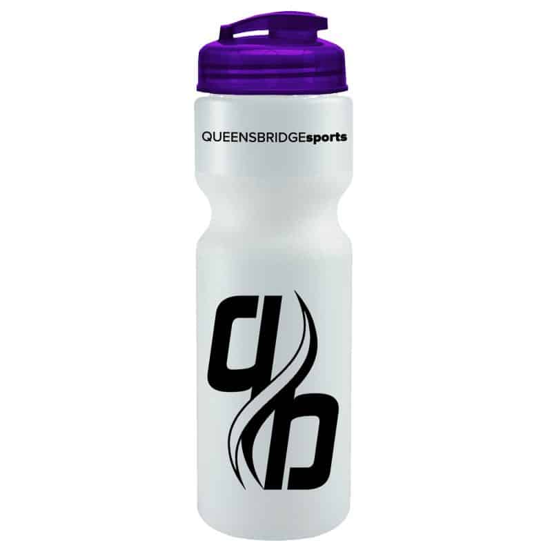 Custom Garyline® Journey Bike Bottle with Flip-Top Lid - 28 oz. - 6