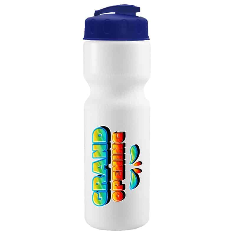 Custom Garyline® Journey Bike Bottle with Flip-Top Lid - 28 oz. - 7