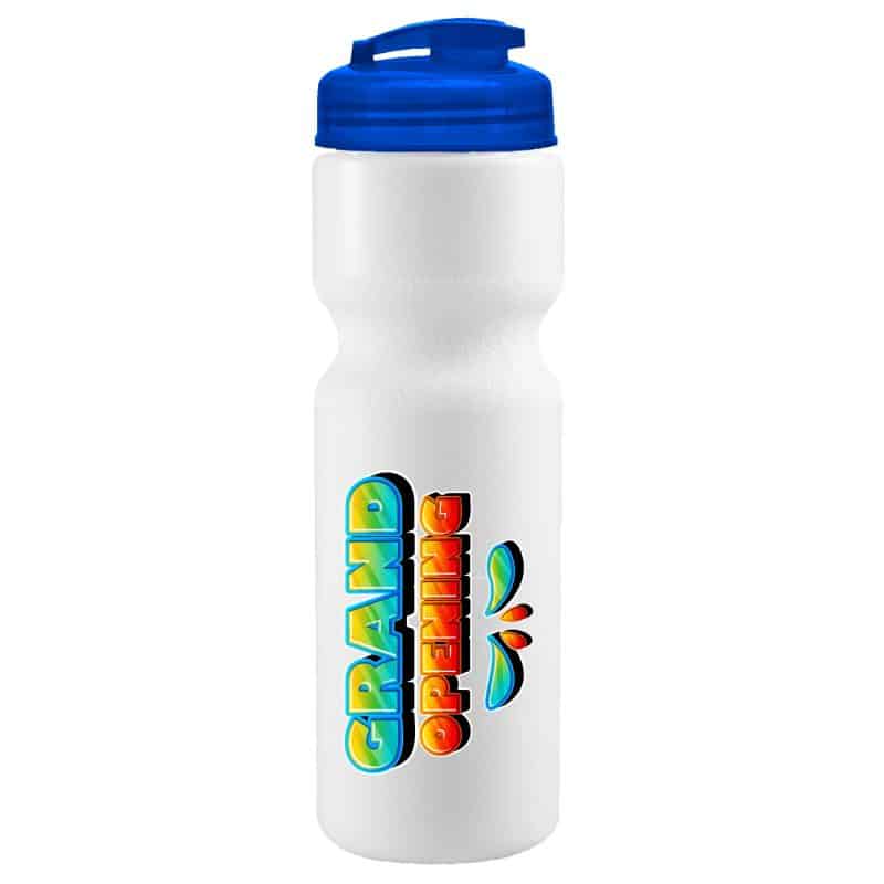 Custom Garyline® Journey Bike Bottle with Flip-Top Lid - 28 oz. - 9