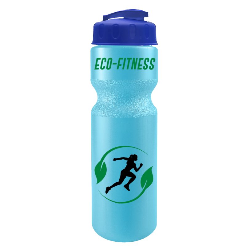 Custom Garyline® Journey Bike Bottle with Flip-Top Lid (Colors) - 28 oz. - 3