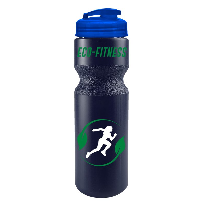 Custom Garyline® Journey Bike Bottle with Flip-Top Lid (Colors) - 28 oz. - 5