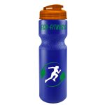 Custom Garyline® Journey Bike Bottle with Flip-Top Lid (Colors) - 28 oz. - 9