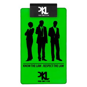 Custom Garyline® Legal Clipboard with Jumbo Clip