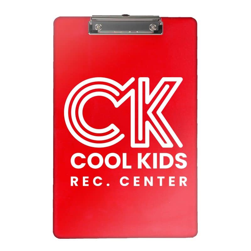 Custom Garyline® Low-Profile Clipboard - 4