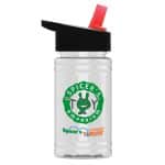 Custom Garyline® Mini Bottle with Flip-Straw Lid - 16 oz. - 3
