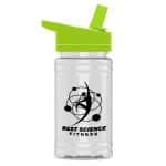 Custom Garyline® Mini Bottle with Flip-Straw Lid - 16 oz. - 4