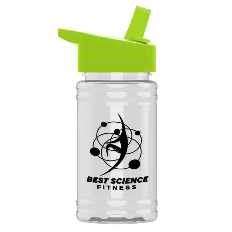 Custom Garyline® Mini Bottle with Flip-Straw Lid - 16 oz. - 4
