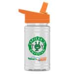 Custom Garyline® Mini Bottle with Flip-Straw Lid - 16 oz. - 5