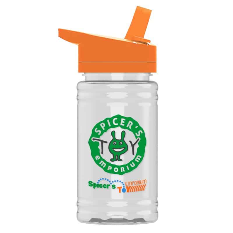 Custom Garyline® Mini Bottle with Flip-Straw Lid - 16 oz. - 5