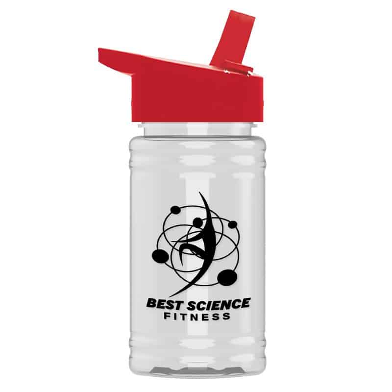 Custom Garyline® Mini Bottle with Flip-Straw Lid - 16 oz. - 6