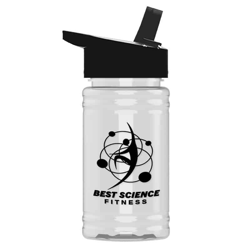 Custom Garyline® Mini Bottle with Flip-Straw Lid - 16 oz.