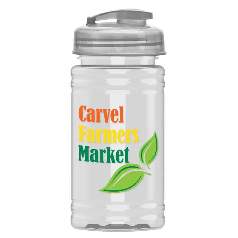 Custom Garyline® Mini Bottle with Flip-Top Lid - 16 oz. - 1