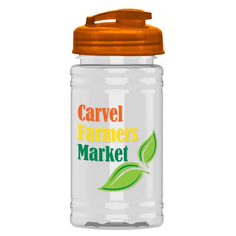 Custom Garyline® Mini Bottle with Flip-Top Lid - 16 oz. - 7
