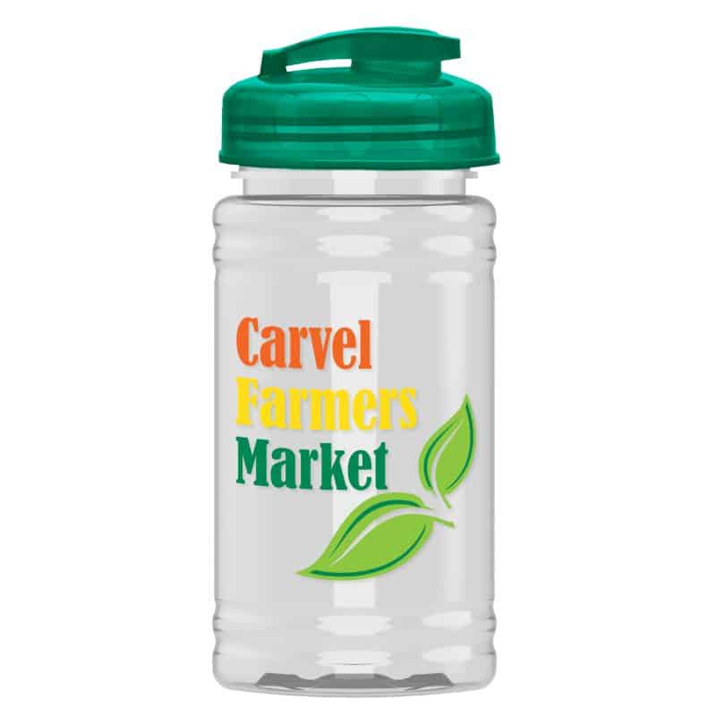 Custom Garyline® Mini Bottle with Flip-Top Lid - 16 oz. - 9
