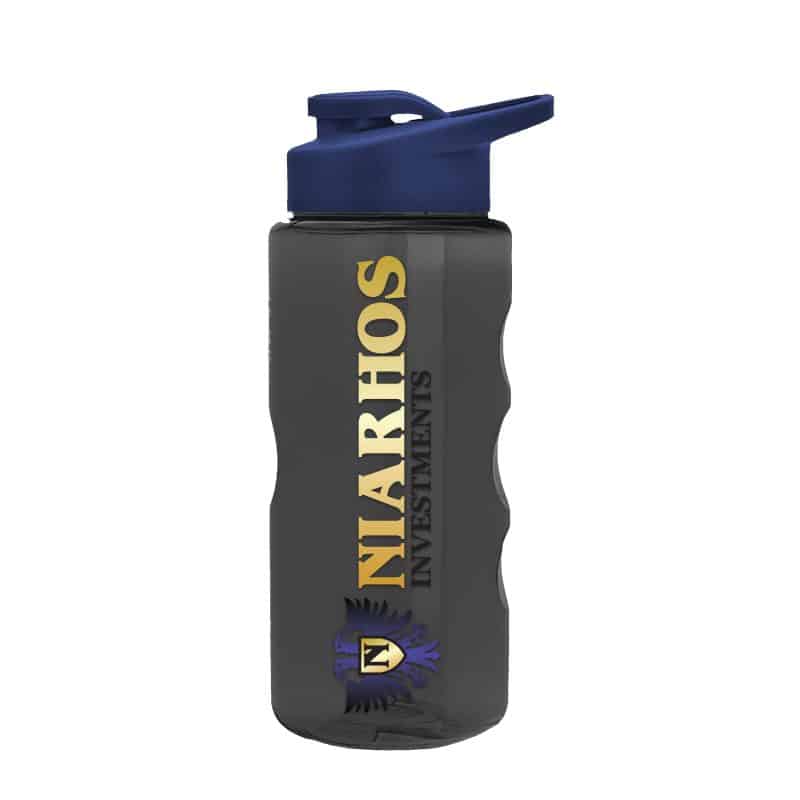 Custom Garyline® Mini Mountain Tritan® Bottle with Drink-Thru Lid - 22 oz. - 4