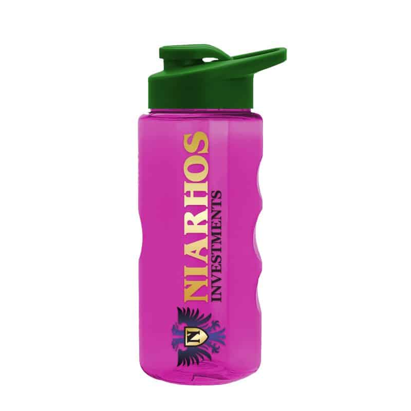 Custom Garyline® Mini Mountain Tritan® Bottle with Drink-Thru Lid - 22 oz. - 9