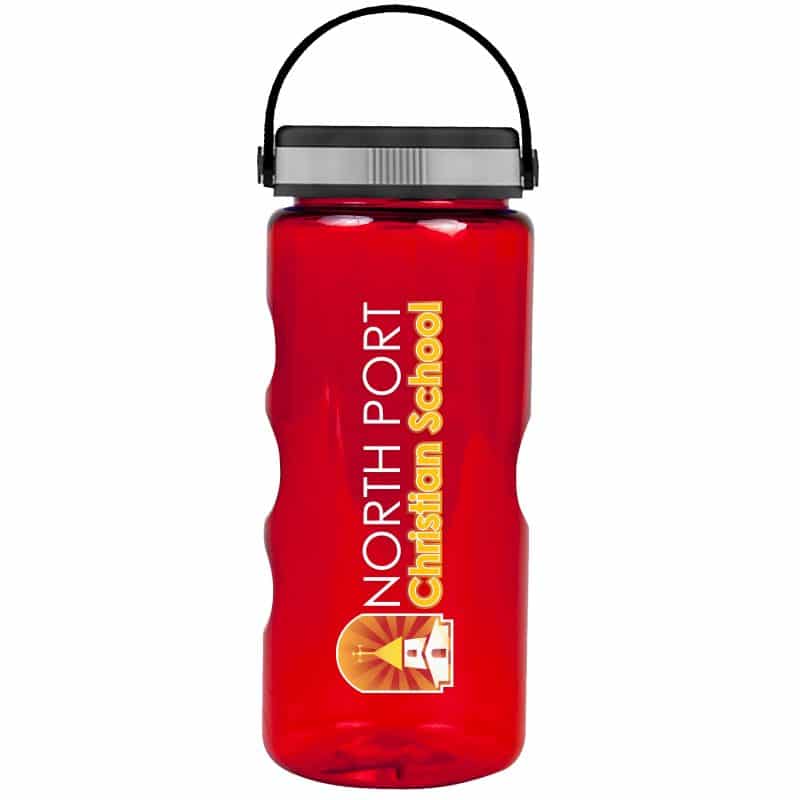 Custom Garyline® Mini Mountain Tritan® Bottle with Grip Lid - 22 oz. - 5