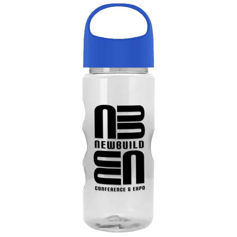Custom Garyline® Mini Mountain Tritan® Bottle with Oval Crest Lid - 22 oz. - 1