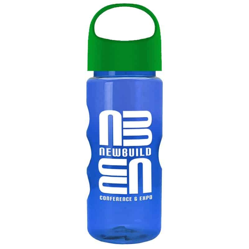 Custom Garyline® Mini Mountain Tritan® Bottle with Oval Crest Lid - 22 oz. - 4