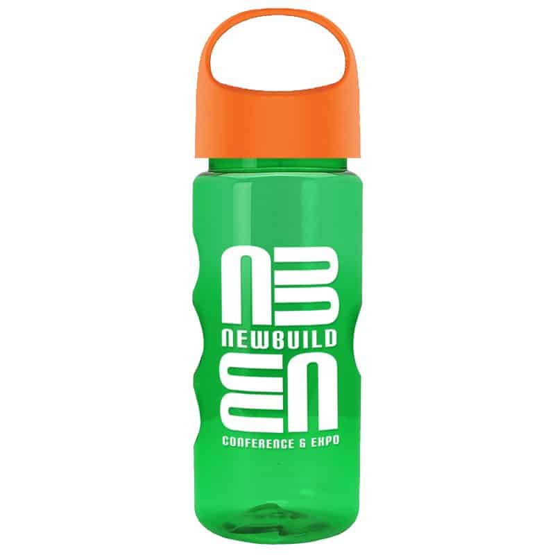 Custom Garyline® Mini Mountain Tritan® Bottle with Oval Crest Lid - 22 oz. - 7